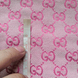 gucci fabric pink