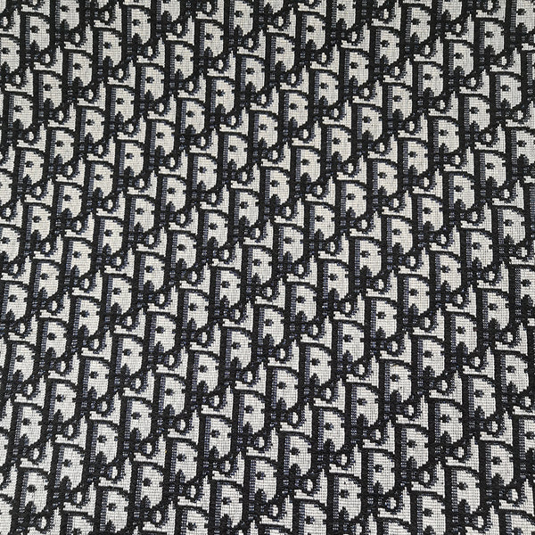 Designer Inspired Dior Fabric Black and Grey by the Yard – FabricViva