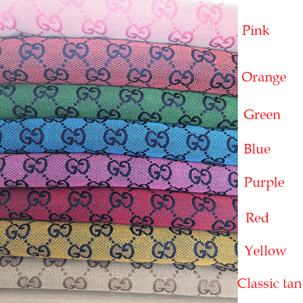 various color gucci fabric