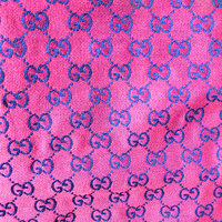 red gucci fabric