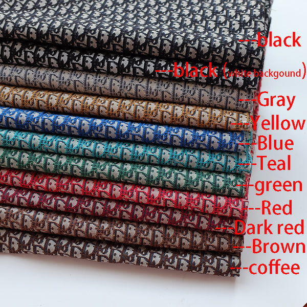 Various Color GG Monogram Fabric, Jacquard Designer Fabric For Custom –  notallfabric